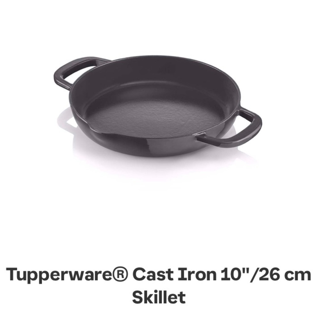 Cast Iron Skillet by Tupperware